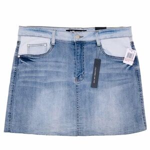 NWT Dollhouse Denim Jean Mini Skirt